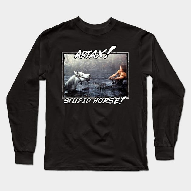 Stupid Horse! - My Little Artax Long Sleeve T-Shirt by DurenOys